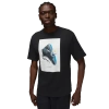 Jordan Mens  Brooklyn Aj 11 Ad Graphic Short Sleeve Crew In Black