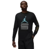 Jordan Men's  Brooklyn Aj11 Graphic Long-sleeve T-shirt In Black