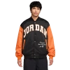 Jordan Brooklyn Collegiate Varsity Jacket In Black