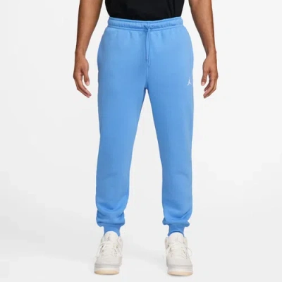 Jordan Mens  Brooklyn Fleece Pants In Blue/white