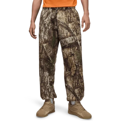 Jordan Mens  Brooklyn Fleece Pants Rlt In Brown