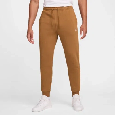 Jordan Mens  Brooklyn Fleece Pants In White/tan