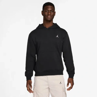 Jordan Mens  Brooklyn Fleece Pullover In Black/white