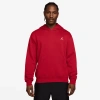 Jordan Mens  Brooklyn Fleece Pullover In Gym Red/white