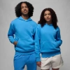 Jordan Men's  Brooklyn Fleece Pullover Hoodie In White/blue