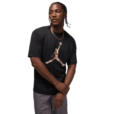 Jordan Men's  Brooklyn Realtree Jumpman T-shirt In Black
