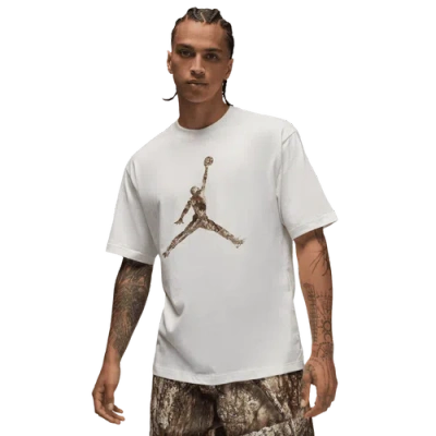 Jordan Mens  Brooklyn Jumpman T-shirt In White