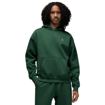 Jordan Mens  Brooklyn Oversize Pullover Hoodie In Fir/sail