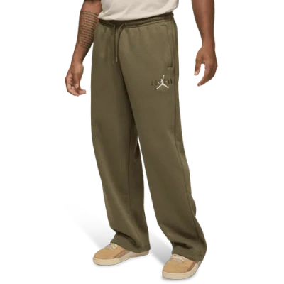 Jordan Mens  Brooklyn Oversize Stretch Pants In Green