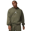 Jordan Mens  Brooklyn Oversize Stretch Pullover Hoodie In Green