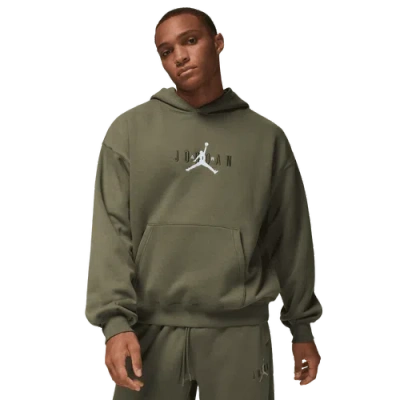 JORDAN MENS JORDAN BROOKLYN OVERSIZE STRETCH PULLOVER HOODIE