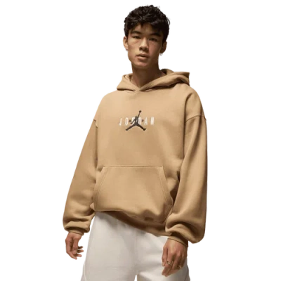 JORDAN MENS JORDAN BROOKLYN OVERSIZE STRETCH PULLOVER HOODIE