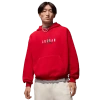 Jordan Mens  Brooklyn Oversize Stretch Pullover Hoodie In Red