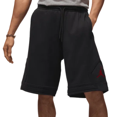 Jordan Mens  Brooklyn Oversize Stretch Shorts In Black