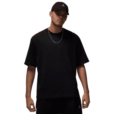 Jordan Mens  Brooklyn Oversized T-shirt In Black/black
