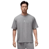 Jordan Mens  Brooklyn Oversized T-shirt In Grey/white