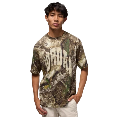 JORDAN MENS JORDAN BROOKLYN RLT AOP SHORT SLEEVE CREW