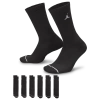 JORDAN MENS JORDAN CUSHION PLY CREW SOCK 6 PACK
