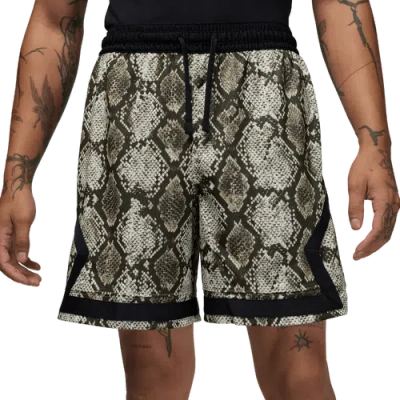 JORDAN MENS JORDAN DRI-FIT SPORT DIAMOND PRINTED SHORTS