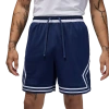 Jordan Men's  Sport Dri-fit Mesh Diamond Shorts In Midnight Navy/white