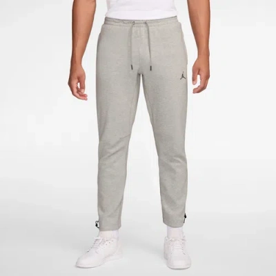 Jordan Mens  Dri-fit Sport Hoop Fleece Pants In Grey/black