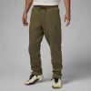 Jordan Men's  Sport Hoop Fleece Dri-fit Pants In Olive/black