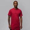 Jordan Men's  Air T-shirt In Black/black/gym Red