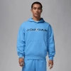 Jordan Mens  Essential Air Stretch Fleece Hoodie In Blue/black