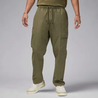Jordan Mens  Essential Woven Pants In Green