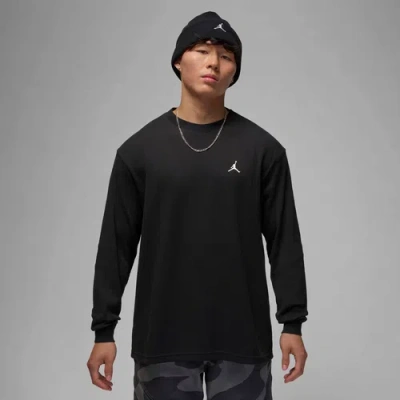 Jordan Men's  Essentials Long-sleeve Top In Black