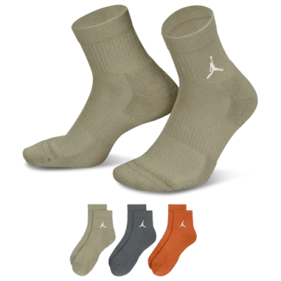 JORDAN MENS JORDAN EVERY DAY CUSHIONED ANKLE 3 PACK