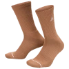 Jordan Mens  Every Day Cushioned Crew 3 Pack Socks In Hemp/sail/brown