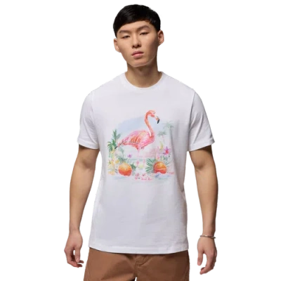 JORDAN MENS JORDAN FLIGHT ESSENTIAL FLAMINGO CREW