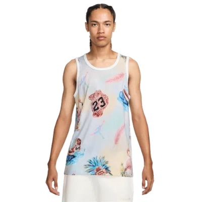 JORDAN MENS JORDAN FLIGHT ESSENTIAL FLAMINGO TANK