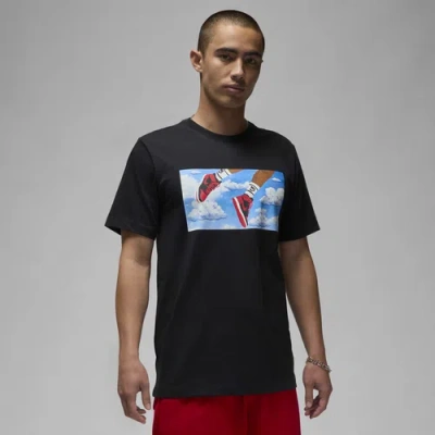 JORDAN MENS JORDAN FLIGHT ESSENTIAL SHORT SLEEVE CREW