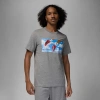 Jordan Men's  Flight Essentials T-shirt In Carbon Heather/black