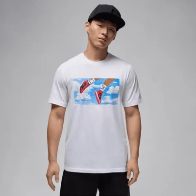JORDAN MENS JORDAN FLIGHT ESSENTIAL SHORT SLEEVE CREW