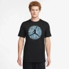 Jordan Mens  Flight Essentials Pool Short Sleeve Crew T-shirt In Black