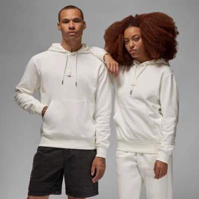 Jordan Mens  Flight Fleece Pullover In Sail
