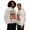 Jordan Mens  Flight Graphic Fleece Pullover In Sail