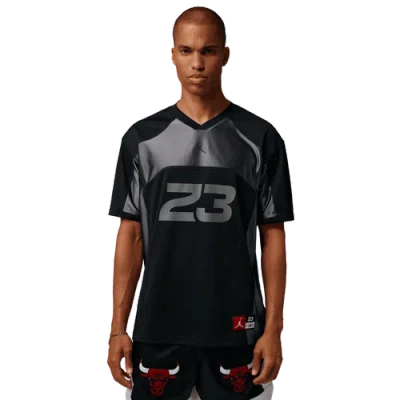 Jordan Flight Mesh-panelled V-neck T-shirt In Multi