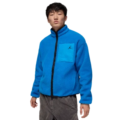 Jordan Mens  Flight Mountainside Sherpa In Blue