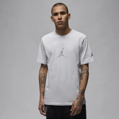 Jordan Mens  Flight Mvp Gx Short Sleeve Crew T-shirt In Grey/grey