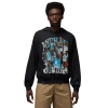 Jordan Men's  Flight Oversized Pullover Hoodie In Black
