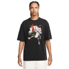 Jordan Men's  Brand T-shirt In Black/white