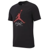 Jordan Mens  Jumpman Air Hbr T-shirt In Black/gym Red
