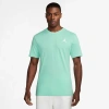 Jordan Mens  Jumpman Embroidered T-shirt In Emerald Rise/white