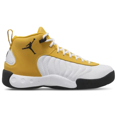 Jordan Mens  Jumpman Pro In White/yellow Ochre/black