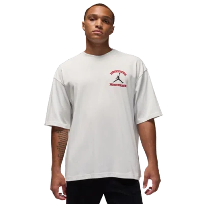 Jordan Mens  Mj Reissue Oversized Short Sleeve Crew Cld In White