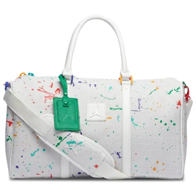 Jordan Mens  Monogram Duffel In Sail/multi